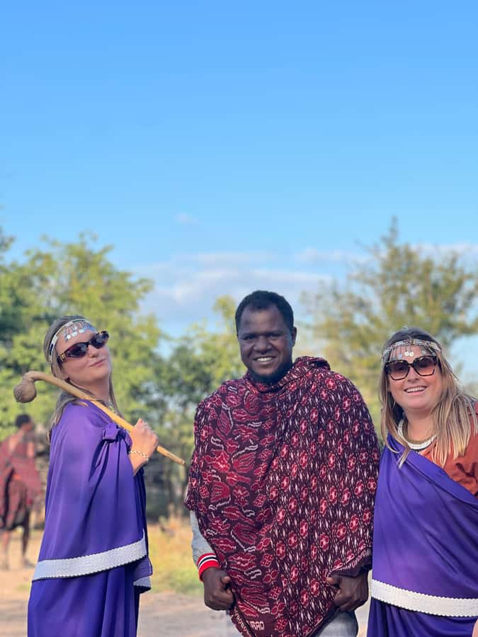 3 DAYS, 2 NIGHTS SAFARI FROM ZANZIBAR TO MIKUMI BY FERRY. - Maasai village visit: A cultural stop built into the safari, not tacked on