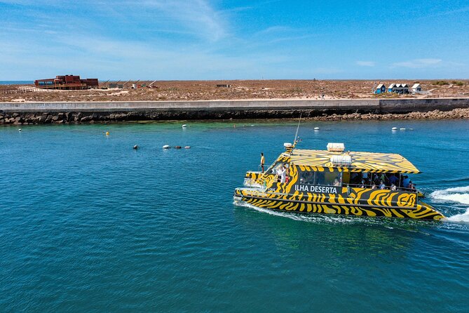 Boat trip from Faro to Ilha Deserta by Ferry - Meeting at Cais das Portas do Mar, then letting the sea do the work