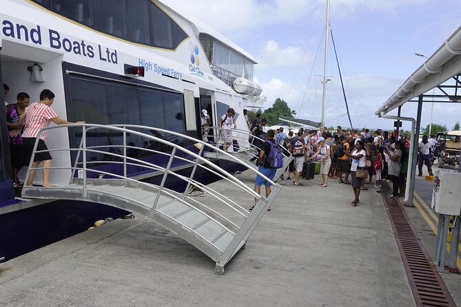 Cat Cocos: Praslin Island to Mahe Island Fast Ferry - Who this ferry suits best on your Seychelles plan