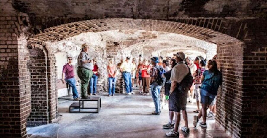 Charleston: Fort Sumter Entry Ticket with Roundtrip Ferry - Fort Sumter National Monument: your self-paced walk with a guided spine