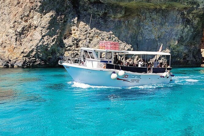 Comino Islands Private Boat Tour Ebsons Ferry - Onboard comfort details that make the trip feel easy