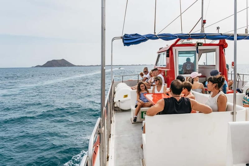 Desde Corralejo: Lobos Island Ferry with Optional Transfer - Lobos Island on Your Own Schedule: Beaches, Lighthouse, and Volcanic Walking