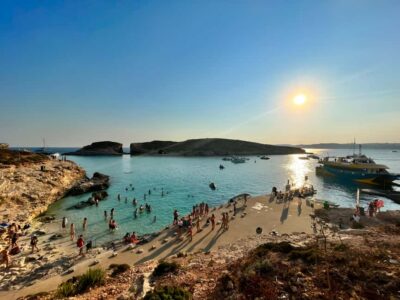 Evening Catamaran Ferry Cruise To The Blue Lagoon - Boarding at Sliema Ferries: find the red boat and plan your seat