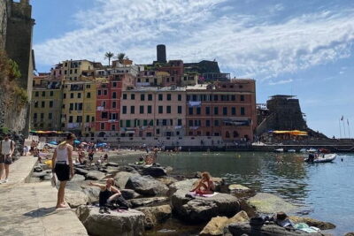 Exclusive Cinque Terre by Ferry with stop in Pisa from Florence - Manarola: Tight Lanes, Terraces, and That Harbor Feel