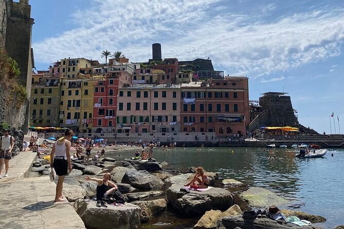 Exclusive Cinque Terre by Ferry with stop in Pisa from Florence - Manarola: Tight Lanes, Terraces, and That Harbor Feel