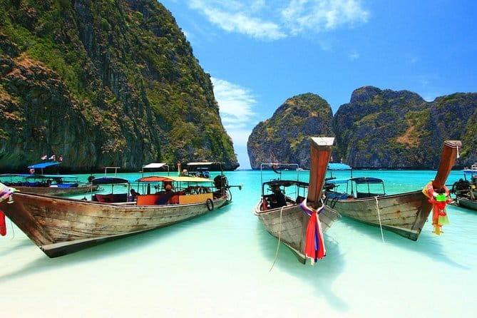 Explore Phi Phi Islands by Ferry – Snorkeling & Lunch Included - Getting There: 8:30 Start, 90-Minute Ferry, and Van Pickup Areas