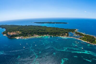 Ferry from Cannes to the island Ste Marguerite - What Sainte-Marguerite feels like once you land