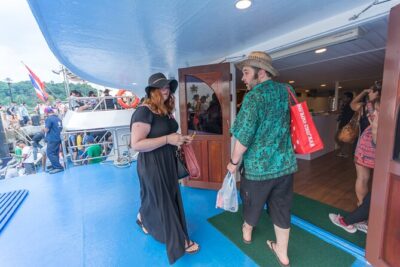 Ferry from Phi Phi Islands to Phuket with Dropoff Service by Royal Jet Cruiser - Onboard reality: check-in, the speedboat-style ride, and comfort