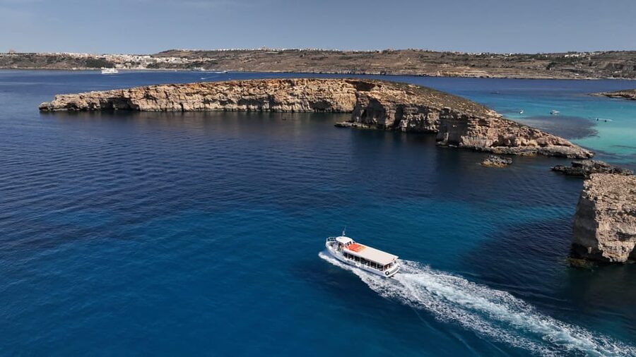 Ferry service to Blue Lagoon (opt. stop in Gozo)& Caves trip - Sea caves on the way: what you’ll actually get