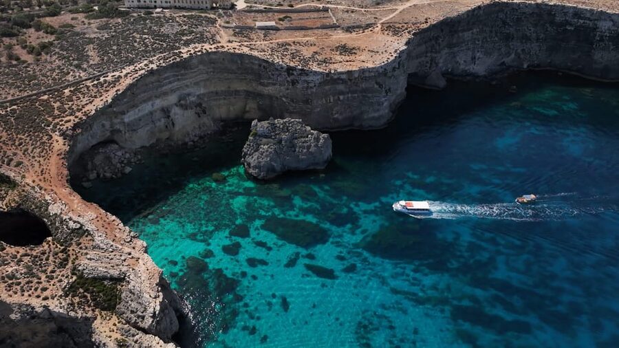 Ferry service to Blue Lagoon (opt. stop in Gozo)& Caves trip - How the shuttle and “three islands” connection help you