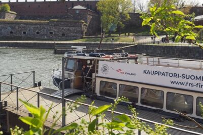 Ferry to Vallisaari Fortress Island - On the water with FRS Finland: 15 minutes, frequent sailings, and real comfort