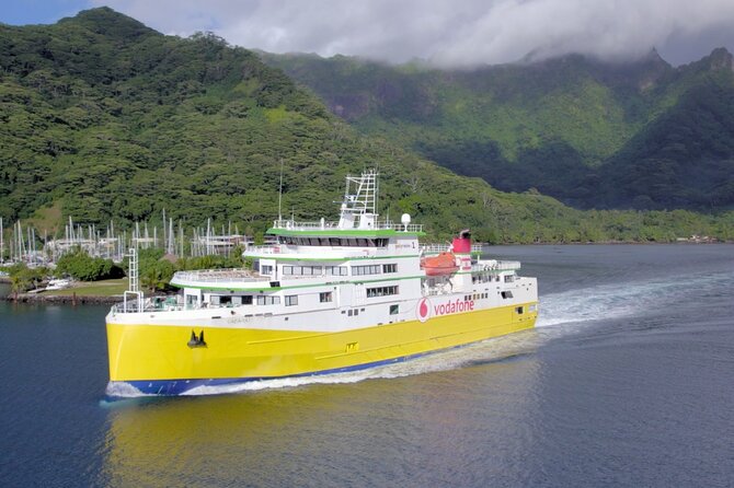 Ferry Transfer between Papeete, Tahiti and Moorea - Papeete to Moorea in 45 Minutes: Why This Ferry Works