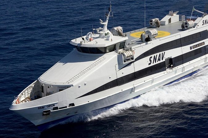 Ferry Transfers Between Naples and Capri - The 50-minute direct crossing across the Bay of Naples