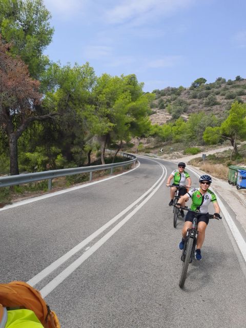 From Athens: Aegina Island E-Bike Tour with Ferry Tickets - Cycling Aegina’s way: olive groves, vineyards, pines, and pistachios