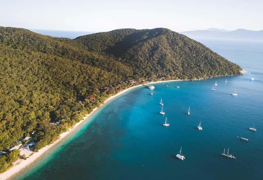 From Cairns: Fitzroy Island Day Trip by Ferry - The Fitzroy Flyer ferry: short ride, real-world comfort