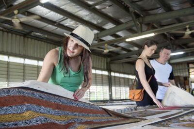 From Darwin: Tiwi By Design Tour by Ferry - Cullen Bay Ferry Terminal: How to Start the Day Smoothly
