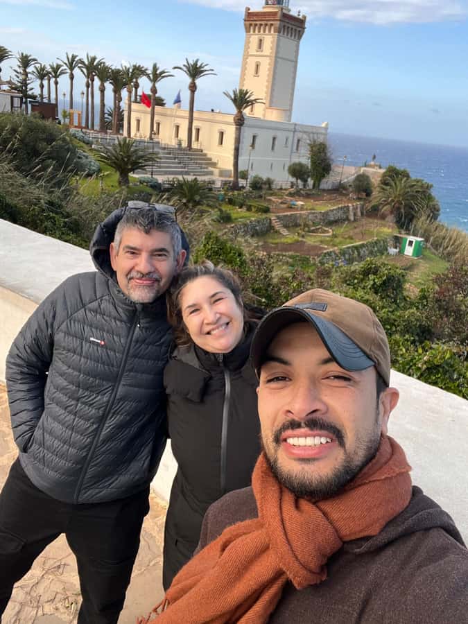 From Malaga: Tangier Day Trip with Ferry, Camel & Souks - California District drive: villas, mansions, and big-sky views