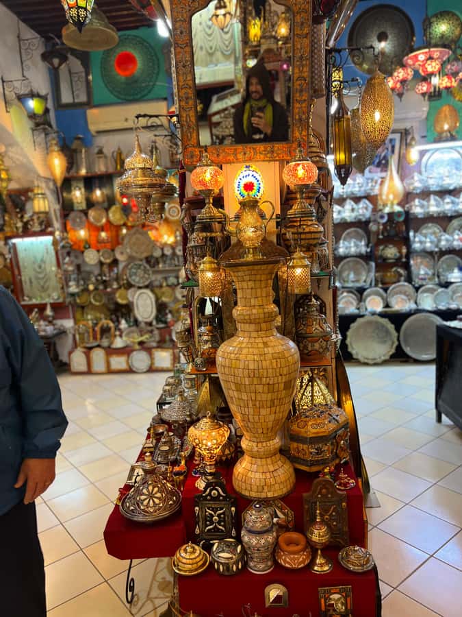 From Malaga: Tangier Day Trip with Ferry, Camel & Souks - Medina souks: spices, antiques, leather, and snackable culture