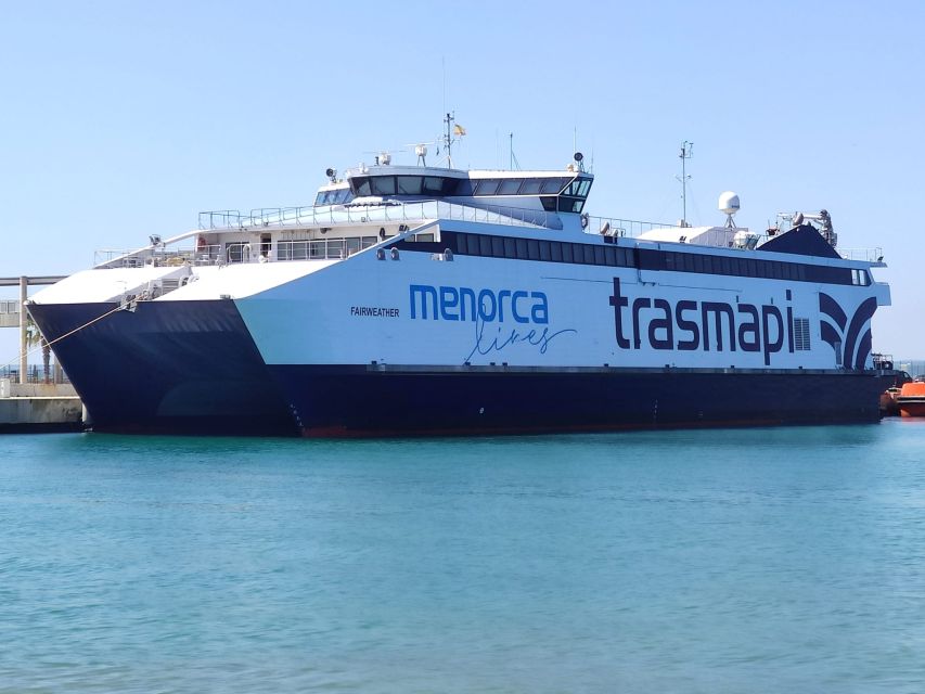 From Mallorca: Same-Day Round-Trip Ferry Ticket to Menorca - Car choice: walk the town or rent for real island freedom