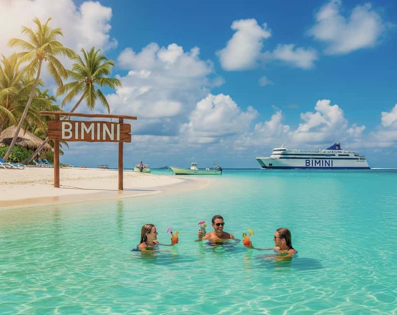From Miami: Bimini or Grand Bahama Day Trip by Ferry - A Quick Bahamas Escape: Ferry, Beaches, and Your Own Time