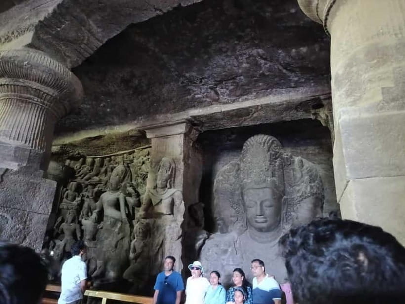 From Mumbai: Half-Day Elephanta Caves Tour with Ferry Ride - Cave 1 and the Trimurti sculpture: what you’re really looking at