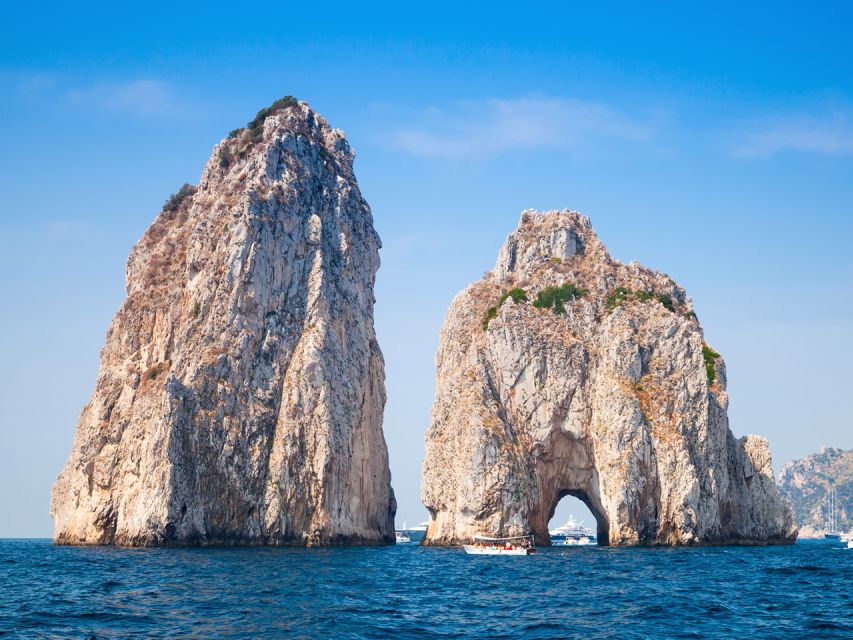 From Naples: Capri Day Trip with Ferry and Island Boat Tour - The Ferry Ride to Capri: Expect Views and Pack Realistic Patience
