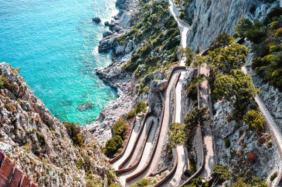 From Naples: Capri Guided Tour with Ferry Tickets & Minibus - Marina Grande to Anacapri by Minibus: Get the Views Without the Guesswork