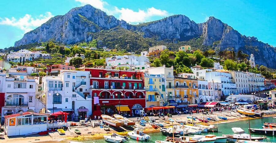 From Naples: Capri Guided Tour with Ferry Tickets & Minibus - Views Over Faraglioni: Seeing the Famous Rock Formations Like a Local