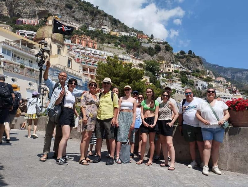 From Naples: Positano and Amalfi Day Trip by Ferry - Positano in about 2 hours: colorful streets and a beach break