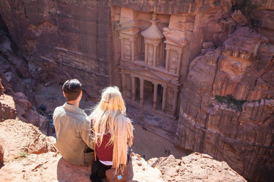 From Sharm ElSheikh: The Lost City (Petra) Day Tour by Ferry - Al Khazneh Treasury: the stop that turns the day from travel into real wonder