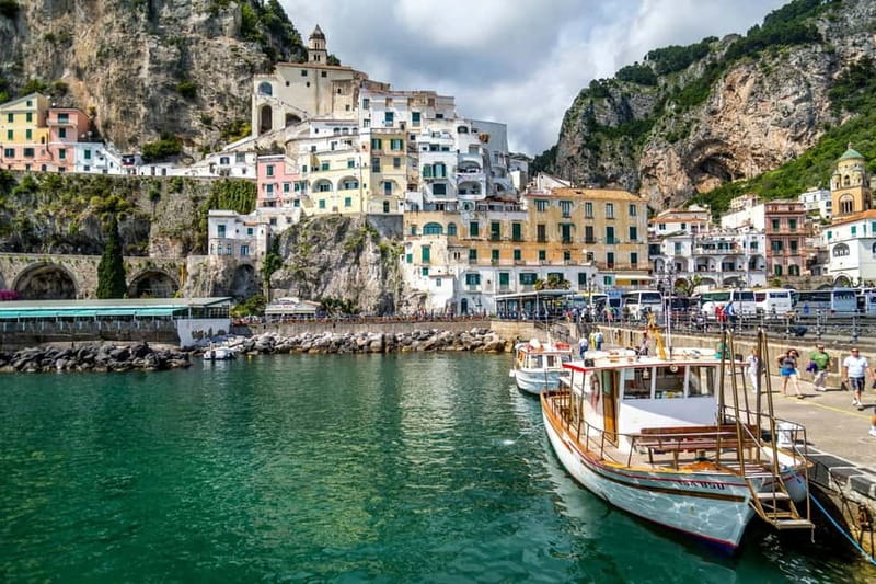 From Sorrento: Amalfi Coast Guided Bus Tour and Ferry Ride - Ferry ride from Amalfi to Salerno: why the sea perspective matters