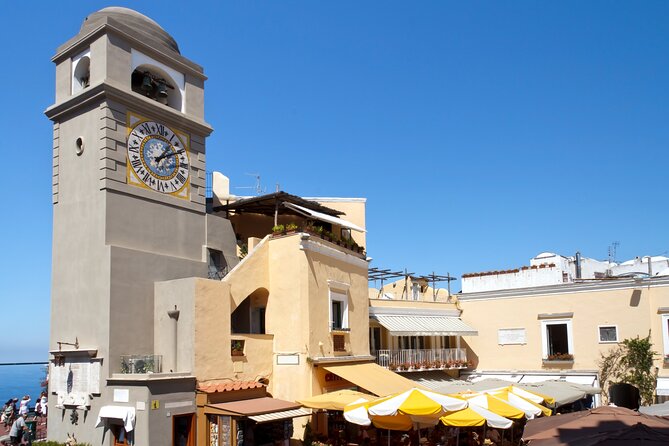Full Day Capri Tour from Pompeii by Small Ferry Boat - Capri Boat Tour Highlights: Faraglioni, Marina Piccola, and the Grotto Stops