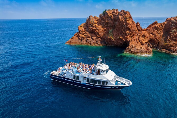 Ile Sainte-Marguerite Ferry & Corniche d'Or Cruise Combo from Cannes - Board the Ferry at Quai Saint-Pierre for the Fast Trip Out