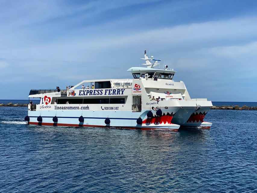 Lanzarote: Return Ferry to La Graciosa with Bus Pickup - Key Things That Make This Trip Worth It