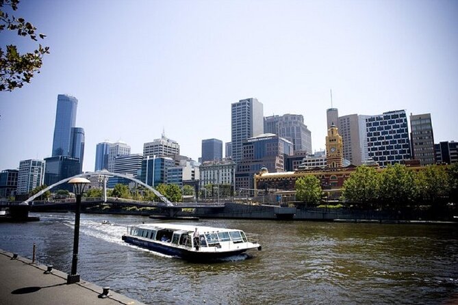 Melbourne: City and Williamstown Ferry Cruise - Onboard comfort: sun deck, tea and coffee, and the narration mix