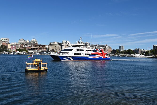 One-Way High-Speed Passenger Ferry: Victoria, BC to Seattle, WA - Victoria Inner Harbour to Seattle Pier 69: The Quick Pitch