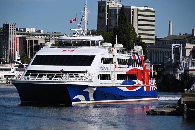 One-Way High-Speed Passenger Ferry: Victoria, BC to Seattle, WA - Luggage Rules: Carry-On Only vs Checked Bags