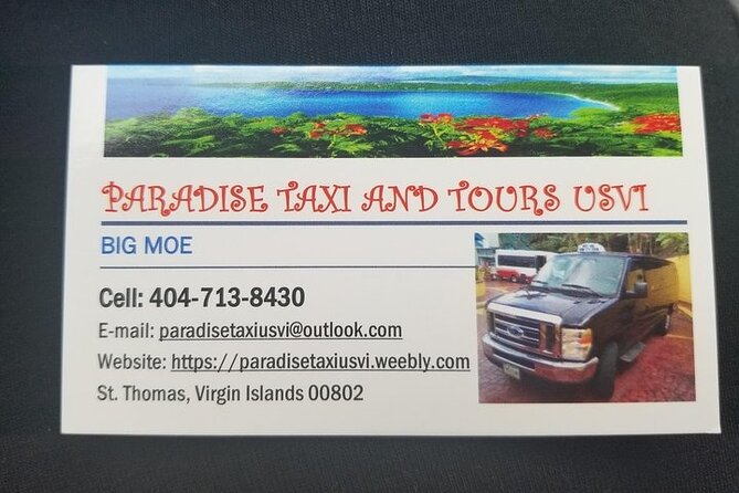Paradise Taxi & Tours USVI- St. Thomas - Airport Transfer to Red Hook Ferry - Timing for Ferry Days: Why 35 Minutes Can Still Feel Tight