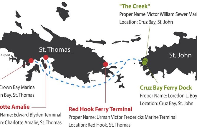 Paradise Taxi & Tours USVI- St. Thomas - Airport Transfer to Red Hook Ferry - Money Matters: The $160 Ride vs Ferry Ticket Costs