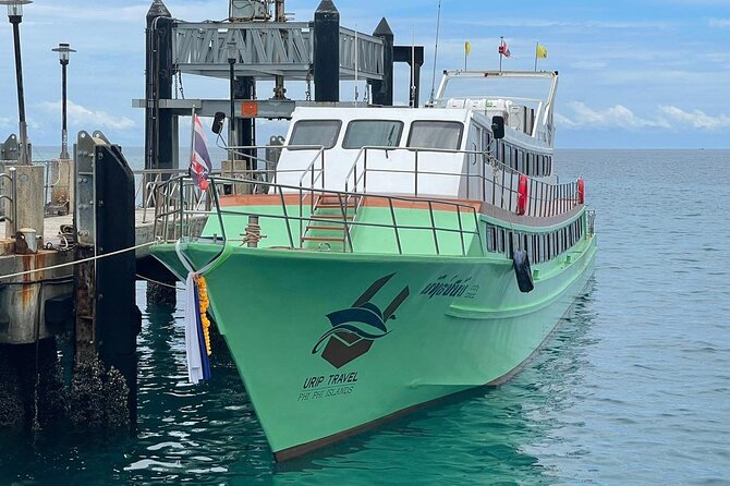 Phi Phi Island to Krabi Town by Ferry - Check-In at Tonsai Pier: Mobile Ticket, No Hotel Pickup