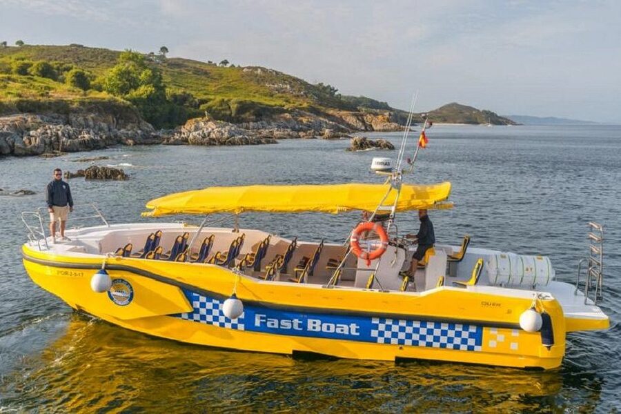 Portonovo: Ferry to Cies Islands & Rodas Beach - On board the ship: what comfort usually means here