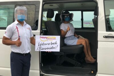 Private Roundtrip Transportation from Cancun Airport to Ferry Isla Mujeres - The Van Ride to the Ferry: Quick, Cool, and Luggage-Friendly