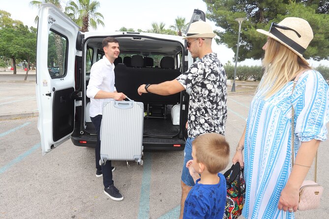 Private transfer Split airport to Split - Getting Dropped Off at Your Hotel (Not Just Near It)