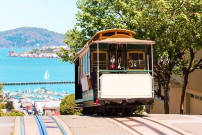 San Francisco: Hop-On Hop-Off Bus with Ferry & Alcatraz Tour - Golden Gate Bridge + North Vista Point Photo Stop (First Loop Energy)