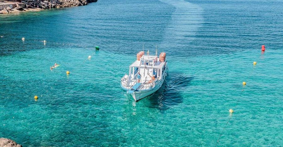 Sant Antoni: Round-Trip Ferry Transfer to Cala Salada Beach - The 30-minute sail that actually feels pleasant