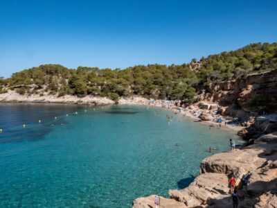 Sant Antoni: Round-Trip Ferry Transfer to Cala Salada Beach - Getting to the boat: Balearica Ibiza near Palapa Bar