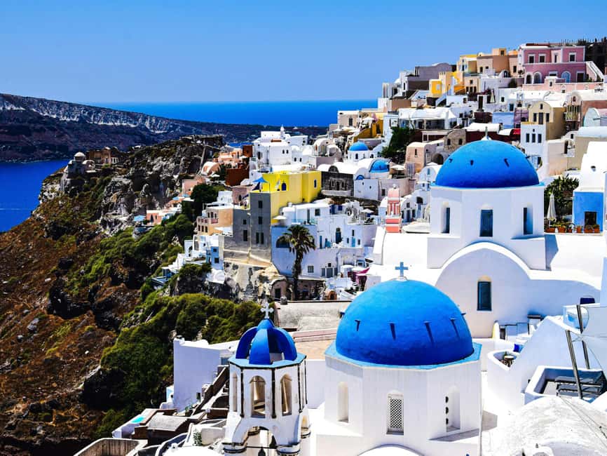 Santorini Guided Day Trip From Crete with Ferry Tickets - Key highlights in plain English