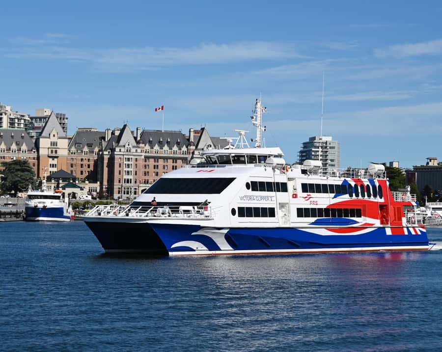 Seattle: Victoria, BC Round-Trip Ferry Tour - Riding the Victoria Clipper V across the Salish Sea