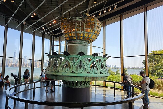 Statue of Liberty Ellis Island with Pre-Ferry Tour - Statue of Liberty Museum: where the original torch is