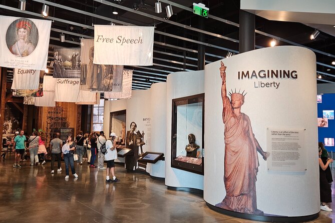 Statue of Liberty Ellis Island with Pre-Ferry Tour - Ellis Island grounds: Wall of Honor and your family-name hunt